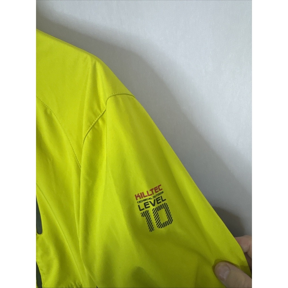 Killtec Level 10 Technical Outdoor Jacket Neon Ye… - image 3
